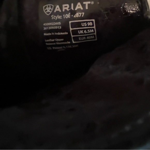 Ariat Genuine Leather Studded Cowgirl Moto Boots - Picture 9 of 11